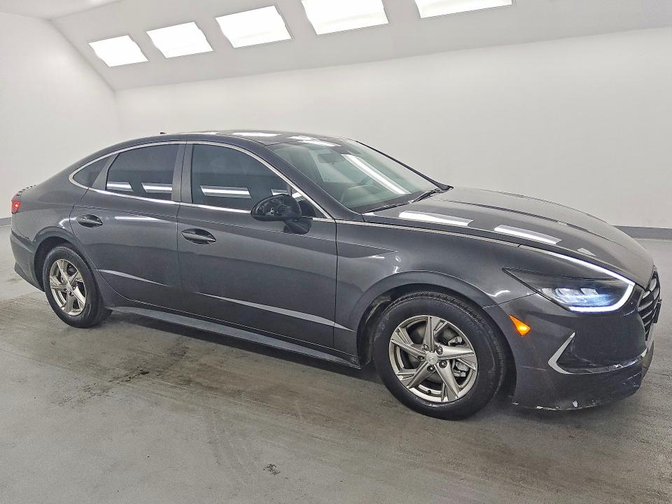 2022 Hyundai Sonata VIN 5NPEG4JA6NH142878 COPART salvage auction — FRONT END, Ca - Certificate Of Title, sold $4,650 on 2026-07-23 (photo 4)