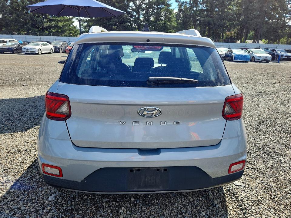 2021 Hyundai Venue VIN KMHRC8A30MU088516 COPART salvage auction — FRONT END, Wa - Bill Of Sale, sold $2,950 on 2026-07-31 (photo 6)