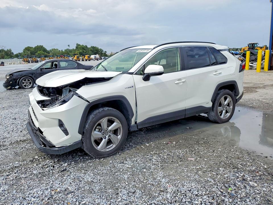2021 Toyota Rav4 hybrid VIN JTMB6RFVXMD009575 — COPART salvage auction photo