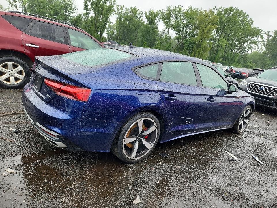 2022 Audi VIN WAUEACF51NA040349 COPART salvage auction — FRONT END, Ct - Cert Of Title-Salvage, sold $5,800 on 2026-07-10 (photo 3)