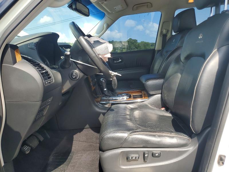 2012 Infiniti Qx56 VIN JN8AZ2NF1C9517718 COPART salvage auction — FRONT END, TN - SALVAGE CERTIFICATE (P), sold $1,200 on 2026-07-22 (photo 7)