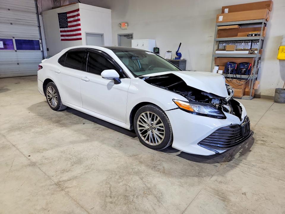 2020 Toyota Camry VIN 4T1F11AK5LU998782 COPART salvage auction — FRONT END, Pa - Certificate Of Salvage, sold $7,300 on 2026-07-31 (photo 4)