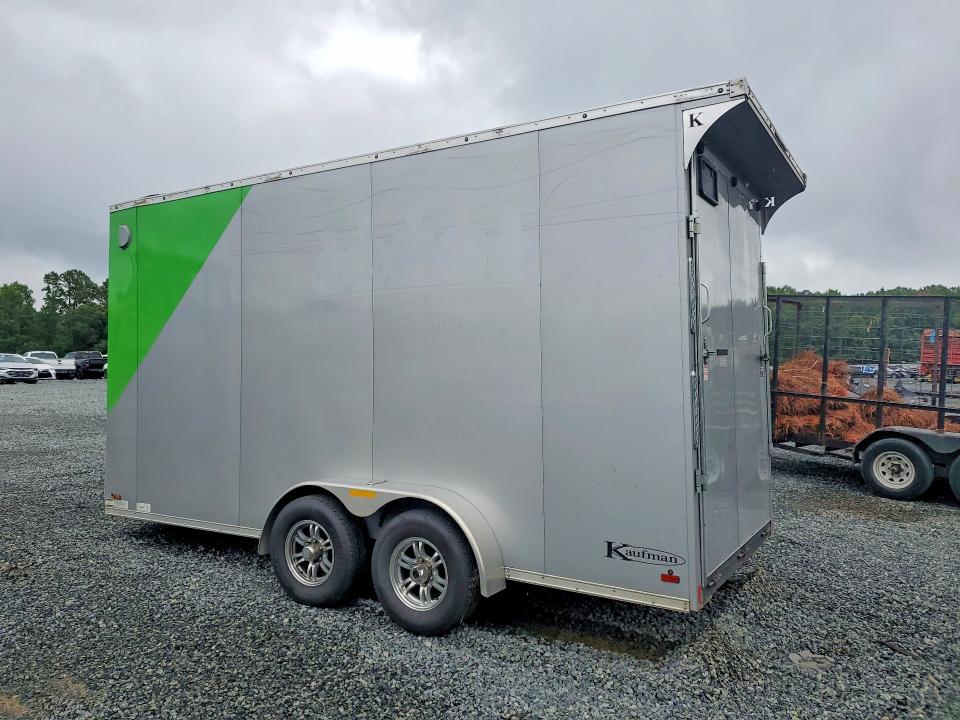 2024 Kauf Trailers VIN 7UZEN1629RD000830 COPART salvage auction — SIDE, NC - SALVAGE CERTIFICATE OF TITLE, sold $60 on 2026-07-30 (photo 2)