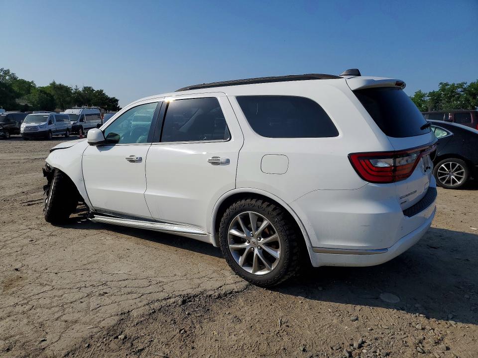 2019 Dodge Durango VIN 1C4RDHAG7KC632887 COPART salvage auction — FRONT END, Md - Cert Of Salvage > 75% Damage, sold $3,200 on 2026-07-09 (photo 2)