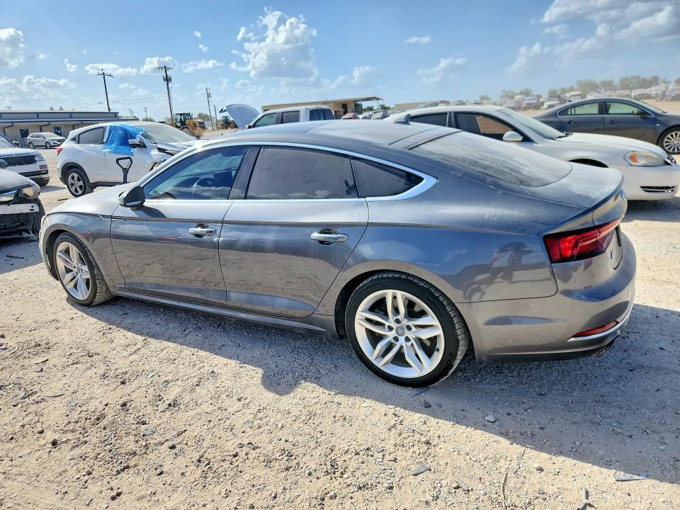 2019 Audi A5 VIN WAUANCF53KA062741 COPART salvage auction — FRONT END, Wv - Certificate Of Title (P), sold $3,300 on 2026-07-23 (photo 2)