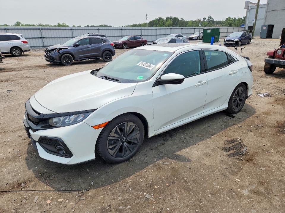 2018 Honda Civic VIN SHHFK7H88JU216252 COPART salvage auction — FRONT END, Va - Cert Of Title - Salvage, sold $200 on 2026-07-29 (photo 1)