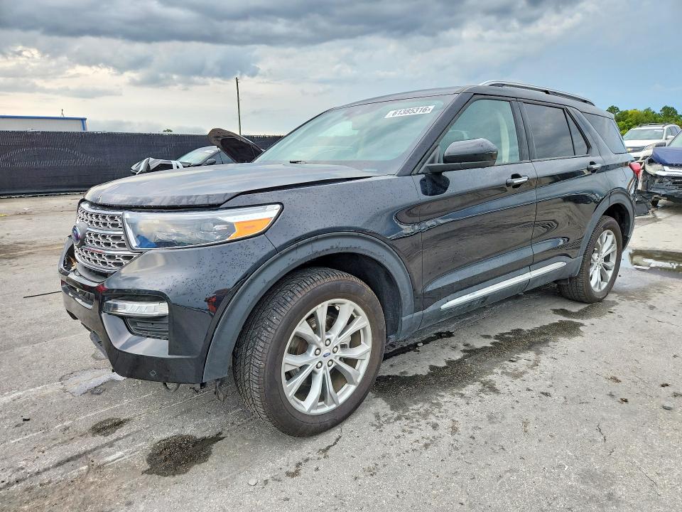 2023 Ford Explorer VIN 1FMSK8FH6PGA60098 — COPART salvage auction photo