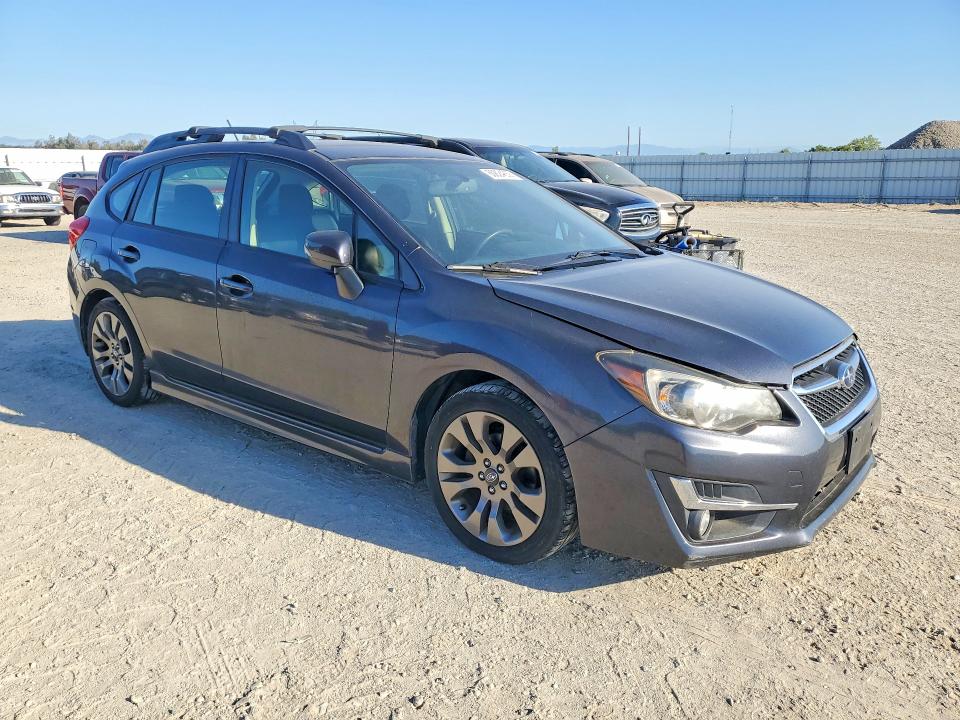 2015 Subaru Impreza VIN JF1GPAU66F8298651 COPART salvage auction — MINOR DENT/SCRATCHES, CA - DIS/DLR/EXP ONLY CLEAN TITLE, sold $1,700 on 2026-07-24 (photo 4)