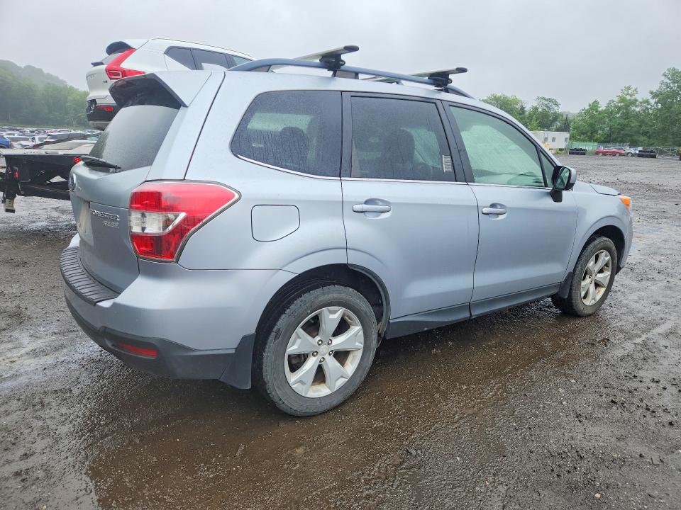 2016 Subaru Forester VIN JF2SJARC8GH476244 COPART salvage auction — HAIL, Ny - Mv-907A Salvage Certificate, sold $2,050 on 2026-07-14 (photo 3)