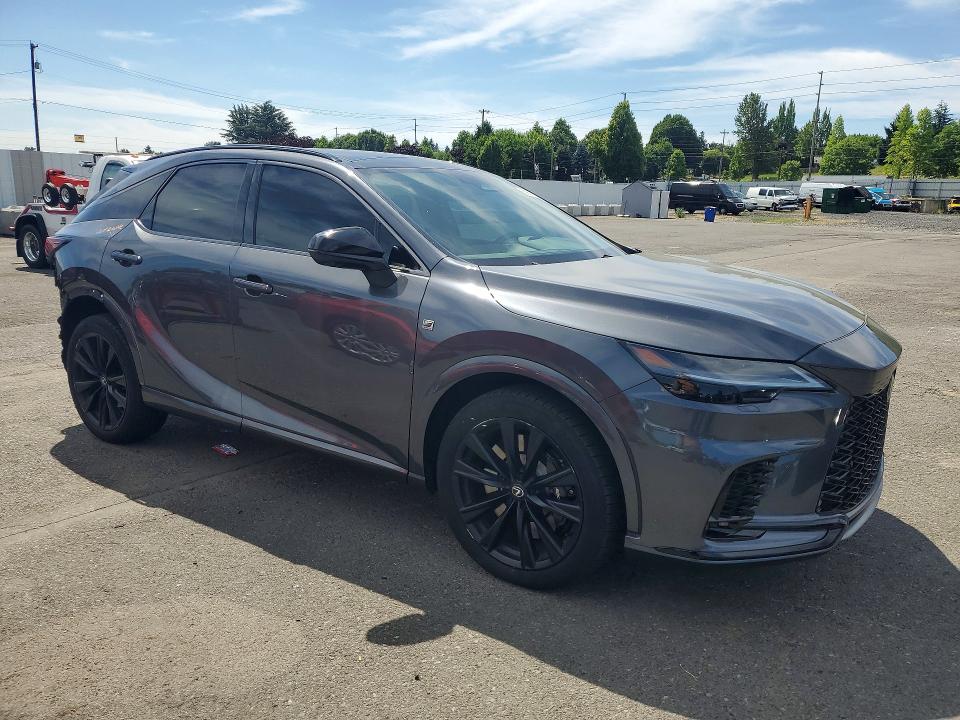 2025 Lexus Rx VIN 2T2BCMEA4SC020989 COPART salvage auction — REAR END, Or - Salvage Title Certificate, sold $47,750 on 2026-09-02 (photo 4)