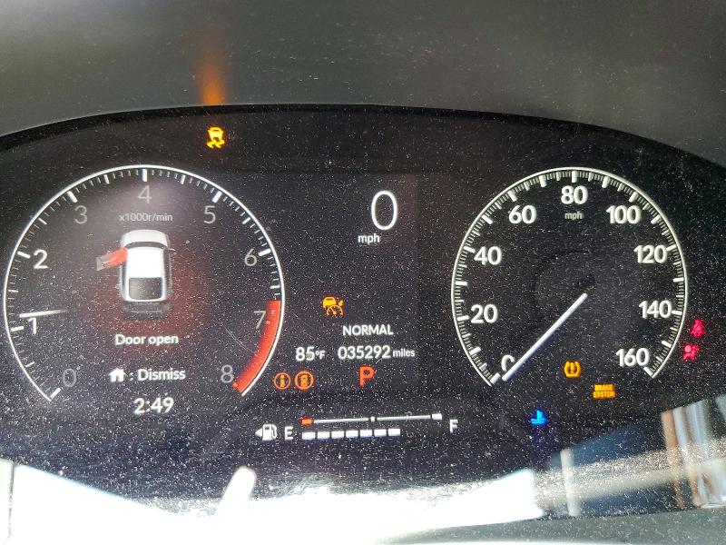 2024 Honda Civic VIN 19XFL2H86RE001729 COPART salvage auction — WATER/FLOOD, Nj - Cert Of Title-Salvage Flood, sold $7,400 on 2026-07-30 (photo 9)