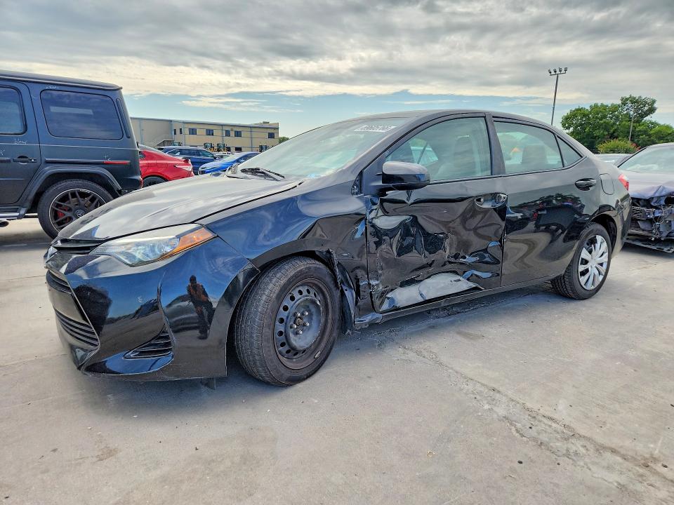 2017 Toyota Corolla VIN 5YFBURHE0HP730171 COPART salvage auction — SIDE, Tx - Salvage Vehicle Title, sold $2,950 on 2026-07-26 (photo 1)