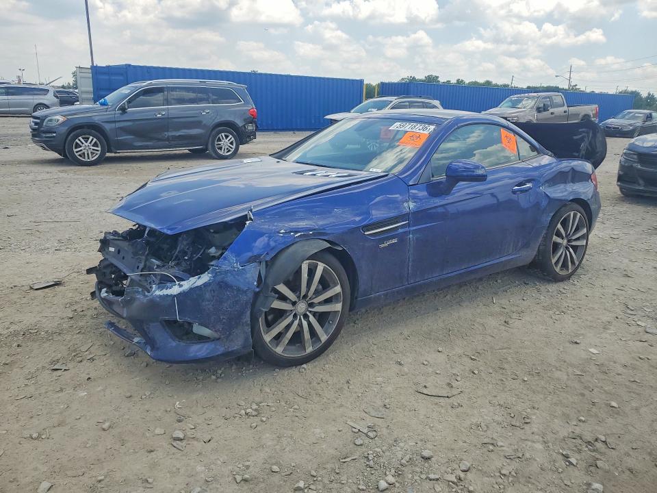 2017 Mercedes-benz Slc-klasse VIN WDDPK3JA8HF127014 COPART salvage auction — FRONT END, OH - CERT OF TITLE-SALVAGE, sold $1,650 on 2026-08-04 (photo 1)