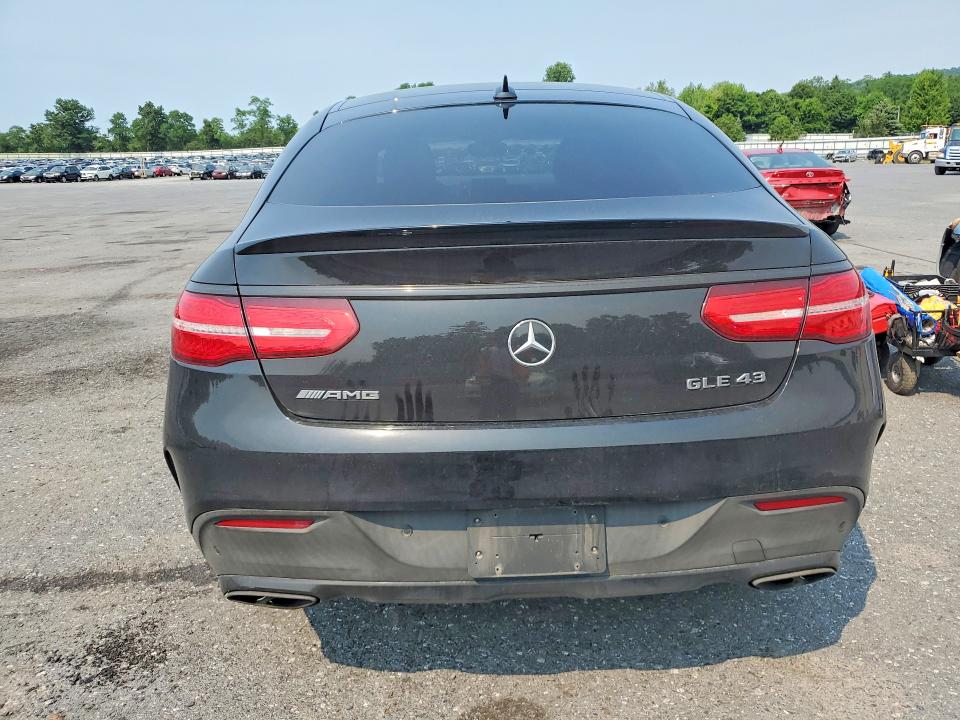 2018 Mercedes-benz Gle coupe VIN 4JGED6EB3JA091067 COPART salvage auction — SIDE, Pa - Certificate Of Salvage, sold $25,500 on 2026-08-11 (photo 6)
