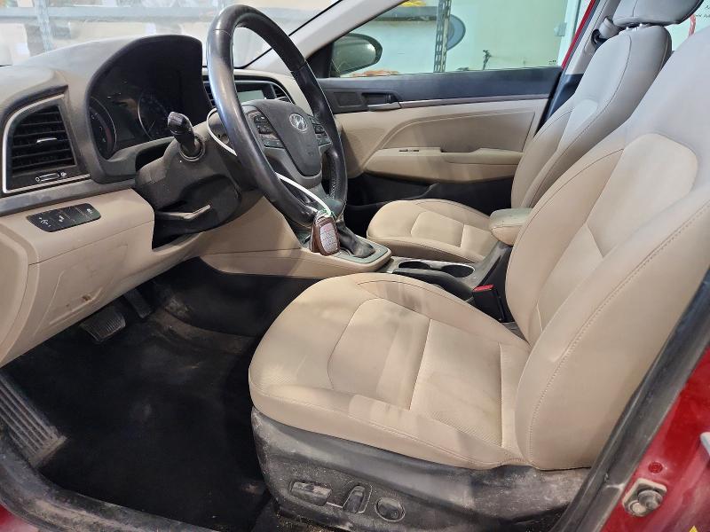 2017 Hyundai Elantra VIN KMHD84LF0HU238593 COPART salvage auction — REAR END, Ne - Cert Of Title-Salvage, sold $250 on 2026-07-28 (photo 7)