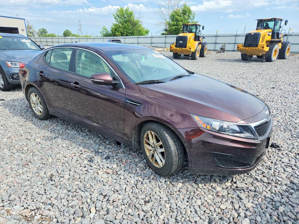 2011 Kia Optima VIN KNAGM4A71B5080286 COPART salvage auction — HAIL, Wi - Junked Vehicle Bill Of Sale, sold $250 on 2026-07-13 (photo 4)