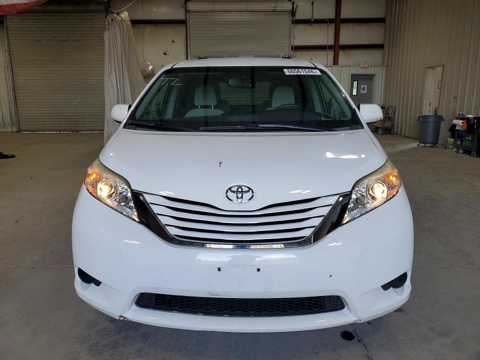 2017 Toyota Sienna VIN 5TDJZ3DCXHS167295 COPART salvage auction — REAR END, Ny - Mv-907A Salvage Certificate, sold $6,600 on 2026-07-27 (photo 5)