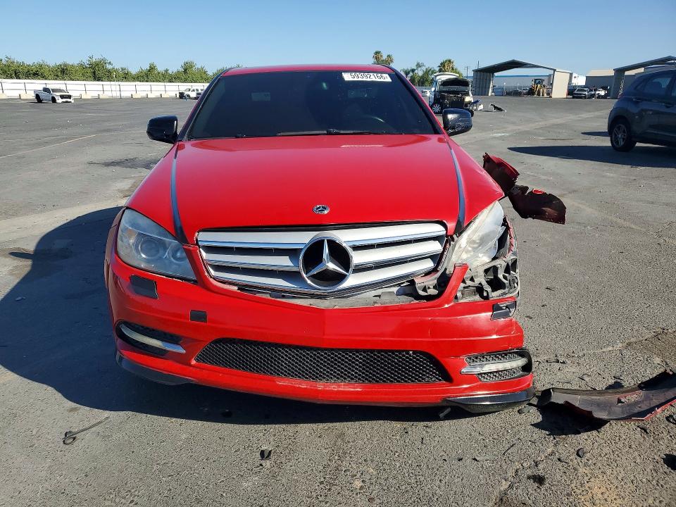 2008 Mercedes-benz C class VIN WDDGF81X88F061912 COPART salvage auction — FRONT END, CA - SALVAGE CERTIFICATE, sold $425 on 2026-07-16 (photo 5)