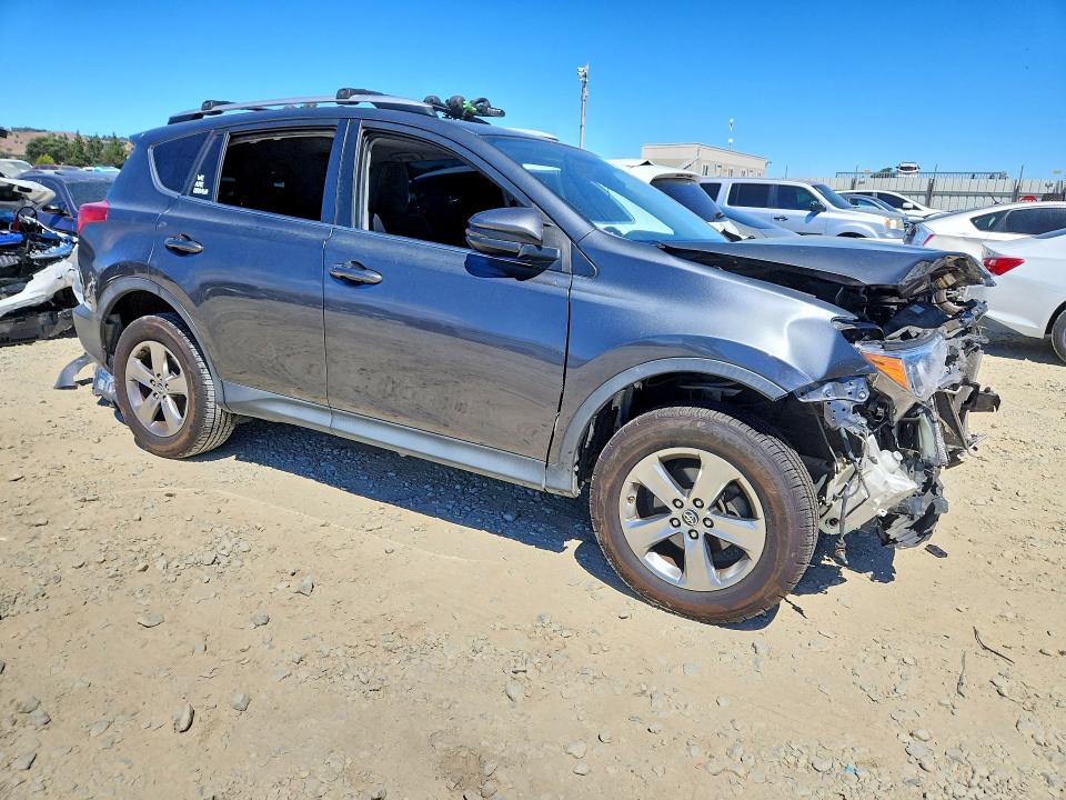 2015 Toyota Rav 4 VIN JTMWFREV5FD075196 COPART salvage auction — FRONT END, Ca - Salvage Certificate, sold $125 on 2026-07-30 (photo 4)