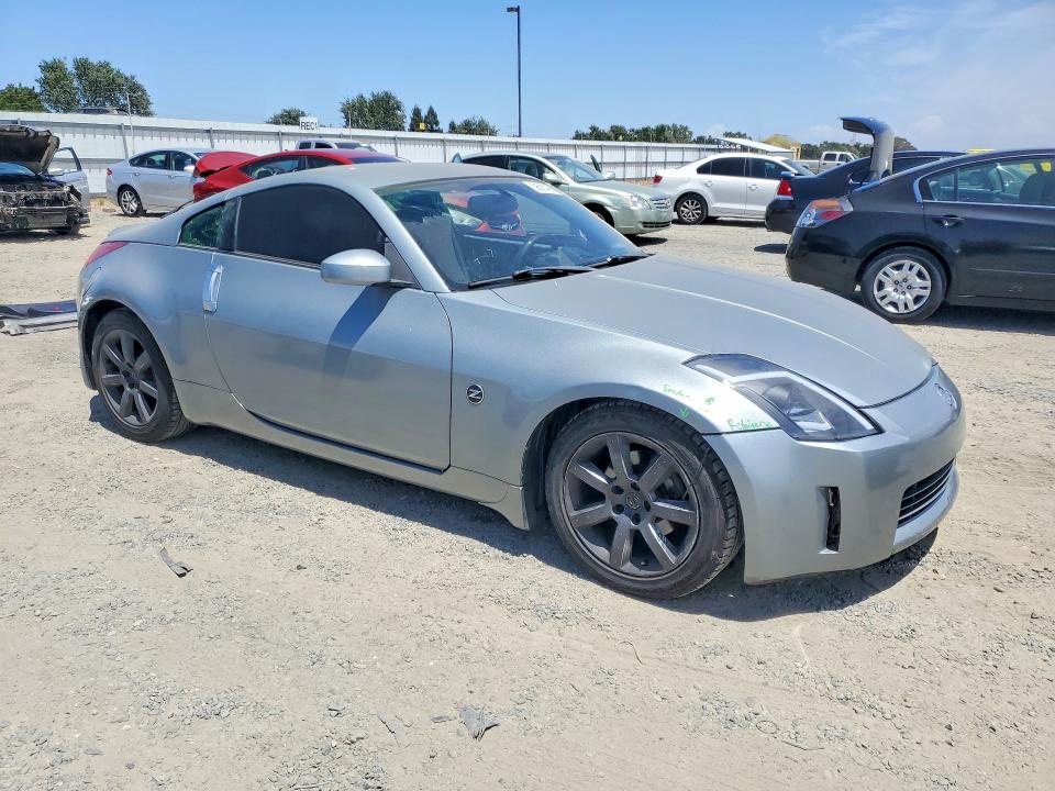 2004 Nissan 350z VIN JN1AZ34E34T063375 COPART salvage auction — FRONT END, CA - SALVAGE CERTIFICATE, sold $1,900 on 2026-07-28 (photo 4)