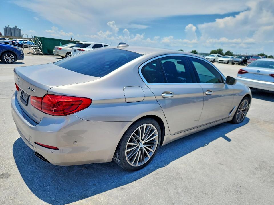 2018 BMW 5er VIN WBAJE5C58JWA93066 COPART salvage auction — MINOR DENT/SCRATCHES, La - Certificate Of Title, sold $8,900 on 2026-07-27 (photo 3)