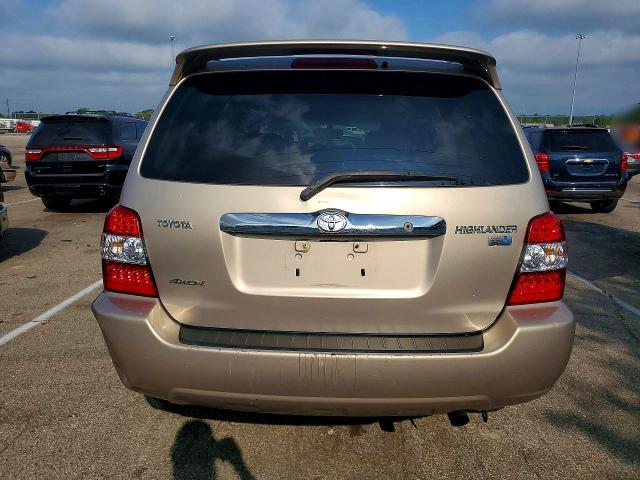 2007 Toyota Highlander hybrid VIN JTEHW21A970040894 COPART salvage auction — NORMAL WEAR, OH - CERTIFICATE OF TITLE, sold $1,200 on 2026-07-17 (photo 6)