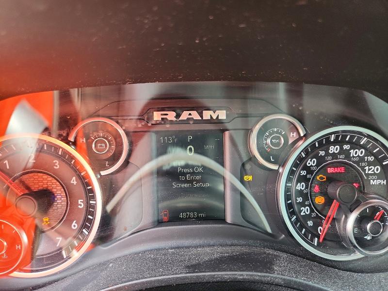 2021 Ram 1500 VIN 1C6RRFBG8MN615213 COPART salvage auction — REAR END, Fl - Cert Of Title Slvg Rebuildable, sold $5,000 on 2026-07-28 (photo 9)