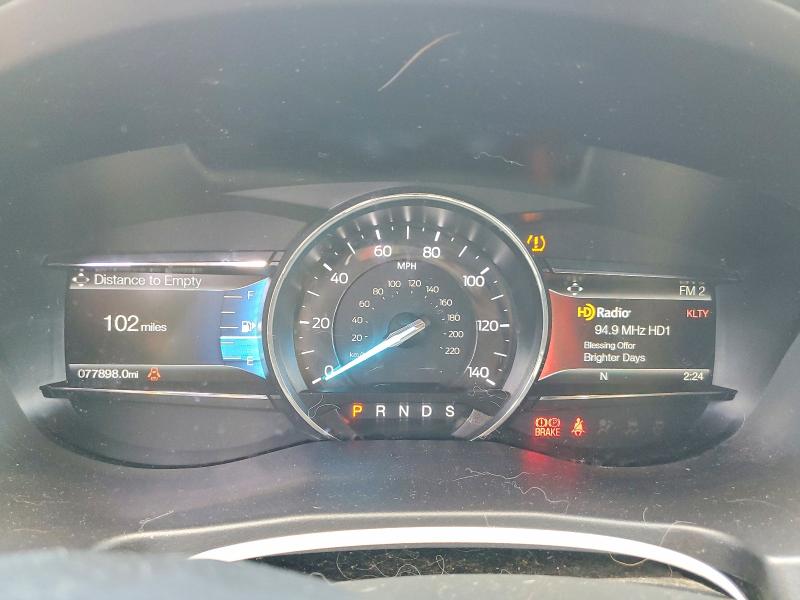 2017 Ford Explorer VIN 1FM5K7FH6HGC82925 COPART salvage auction — SIDE, TX - SALVAGE VEHICLE TITLE (P), sold $4,200 on 2026-07-09 (photo 9)
