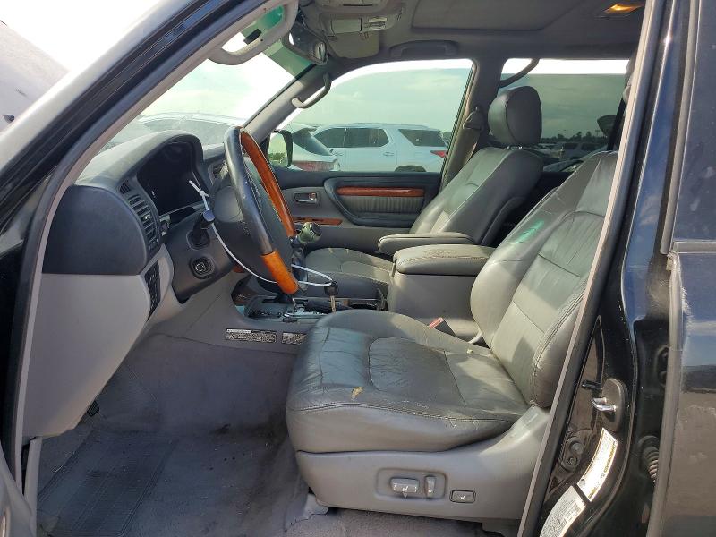2005 Lexus Lx 470 VIN JTJHT00W753555268 COPART salvage auction — SIDE, TX - SALVAGE VEHICLE TITLE (P), sold $4,900 on 2026-07-10 (photo 7)