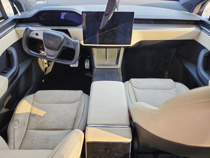 2022 Tesla Model x VIN 7SAXCBE67NF338344 COPART salvage auction — FRONT END, Ny - Mv-907A Salvage Certificate, sold $750 on 2026-07-30 (photo 8)