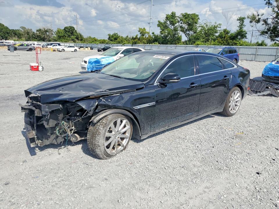 2011 Jaguar Xj VIN SAJWA2GB8BLV01845 COPART salvage auction — FRONT END, Fl - Cert Of Title Slvg Rebuildable, sold $350 on 2026-07-31 (photo 1)