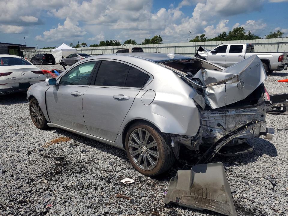 2013 Acura Tl VIN 19UUA8F34DA018565 COPART salvage auction — REAR END, TX - SALVAGE VEHICLE TITLE, sold $350 on 2026-08-03 (photo 2)
