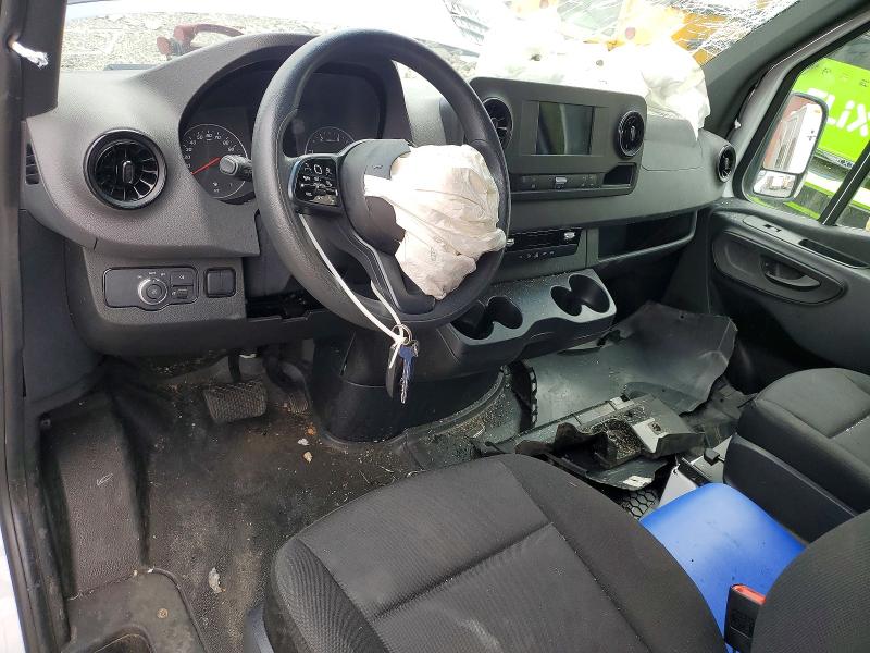 2023 Mercedes-benz Sprinter VIN W1Y4NCHY6PT123594 COPART salvage auction — FRONT END, Ny - Mv-907A Salvage Certificate, sold $6,800 on 2026-07-15 (photo 8)