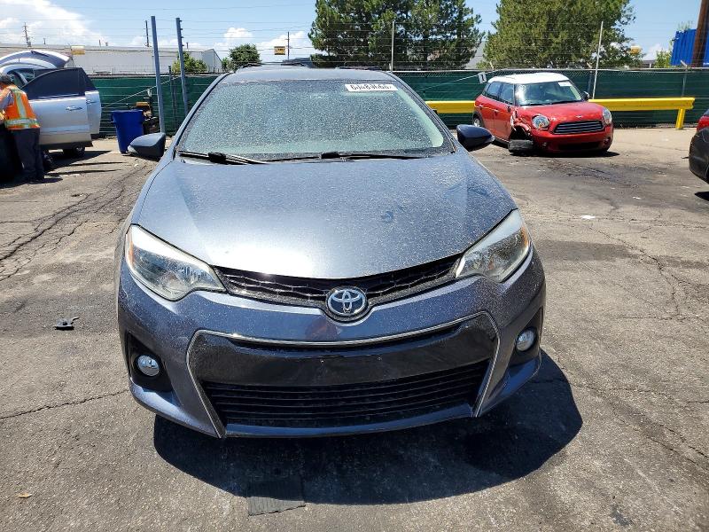 2015 Toyota Corolla VIN 5YFBURHE0FP358831 COPART salvage auction — REAR END, Co - Public - Salvage Title, sold $325 on 2026-07-21 (photo 5)