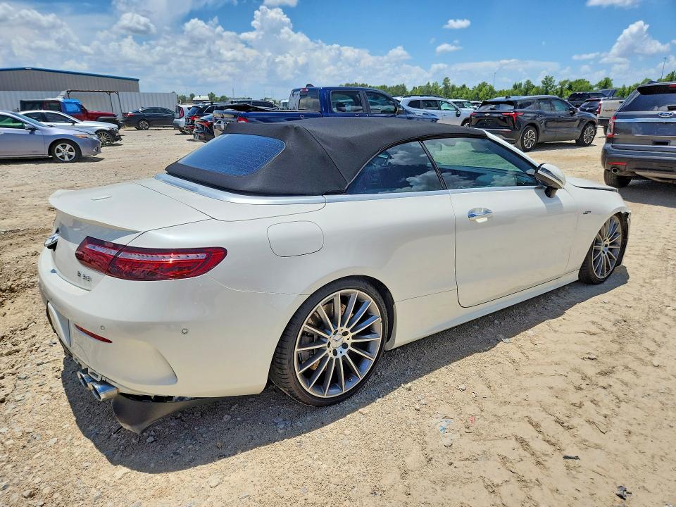 2021 Mercedes-benz E-klasse amg VIN W1K1K6BB8MF162046 COPART salvage auction — FRONT END, Tx - Salvage Vehicle Title, sold $2,100 on 2026-07-24 (photo 3)