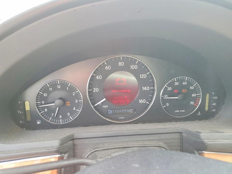 2006 Mercedes-benz E-klasse VIN WDBUF87J26X204052 COPART salvage auction — FRONT END, Fl - Cert Of Title Slvg Rebuildable, sold $425 on 2026-08-07 (photo 9)