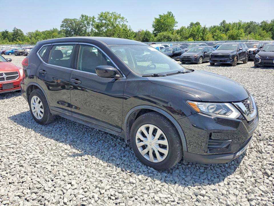 2018 Nissan Rogue VIN KNMAT2MT1JP577785 COPART salvage auction — HAIL, Oh - Cert Of Title-Salvage, sold $3,725 on 2026-08-01 (photo 4)