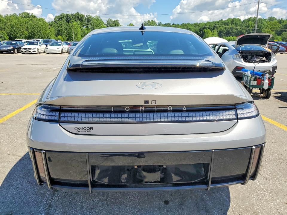 2023 Hyundai Ioniq 6 VIN KMHM34AA6PA048836 COPART salvage auction — UNDERCARRIAGE, Ky - Cert Of Title-Salvage, sold $250 on 2026-07-30 (photo 6)