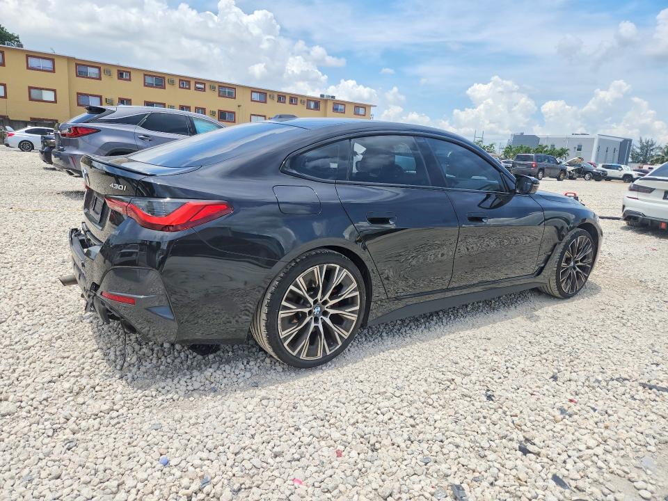 2024 BMW 4er VIN WBA63AV00RFR12232 COPART salvage auction — REAR END, Fl - Cert Of Title Slvg Rebuildable, sold $5,700 on 2026-07-21 (photo 3)