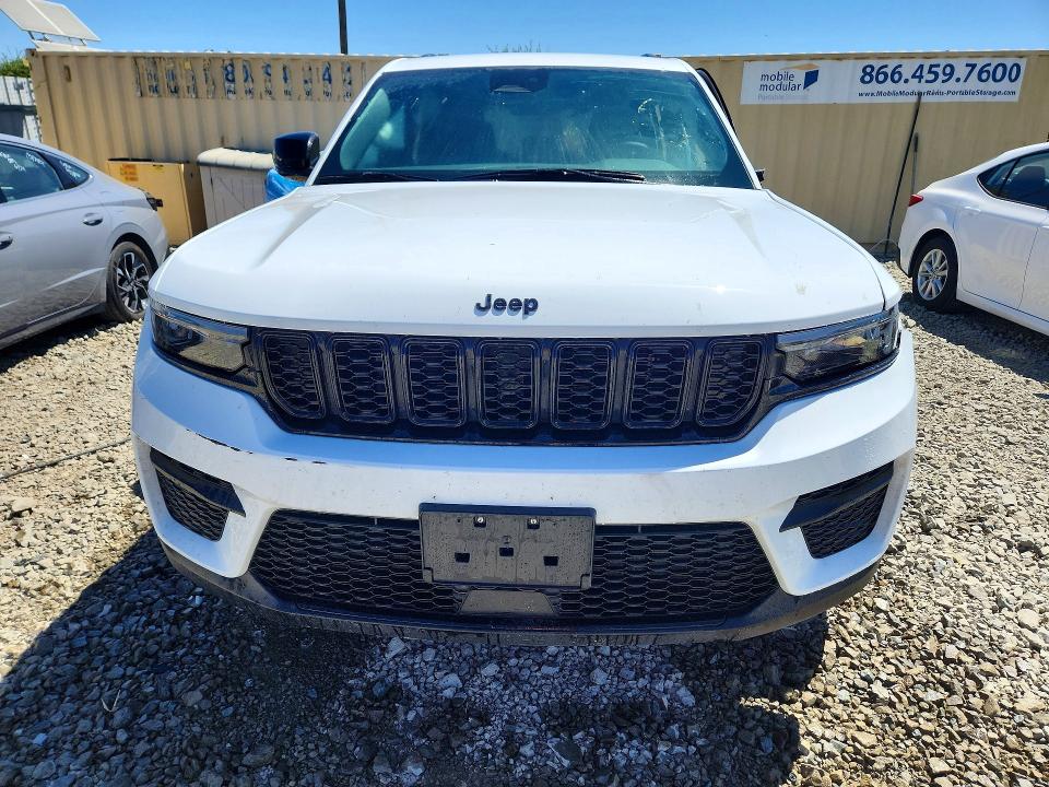 2025 Jeep Grand cherokee VIN 1C4RJHAG8S8699493 COPART salvage auction — SIDE, CA - SALVAGE CERTIFICATE, sold $10,800 on 2026-07-27 (photo 5)