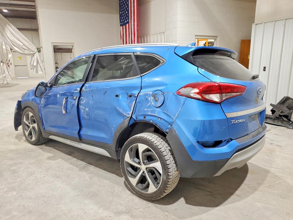 2017 Hyundai Tucson VIN KM8J3CA25HU436257 COPART salvage auction — FRONT END, Ny - Mv-907A Salvage Certificate, sold $1,600 on 2026-07-20 (photo 2)