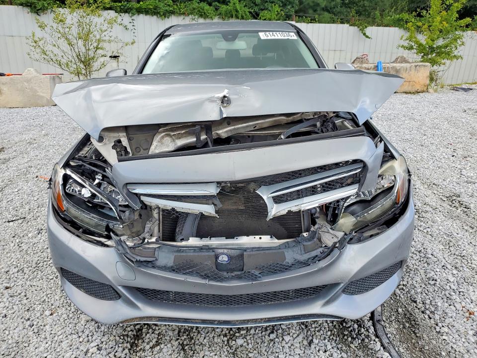 2015 Mercedes-benz C class VIN 55SWF4KB2FU080585 COPART salvage auction — FRONT END, Ga - Certificate Of Title, sold $2,700 on 2026-08-01 (photo 5)