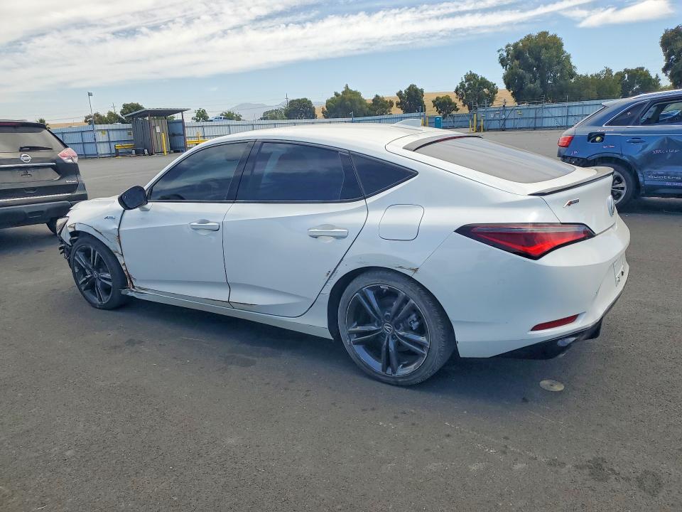 2023 Acura Integra VIN 19UDE4H37PA000611 COPART salvage auction — FRONT END, CA - DIS/DLR/EXP LIEN PAPERS-SALV, sold $7,500 on 2026-07-27 (photo 2)