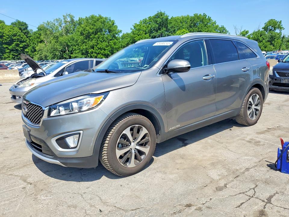 2016 Kia Sorento VIN 5XYPHDA50GG005972 COPART salvage auction — SIDE, Ny - Mv-907A Salvage Certificate, sold $3,650 on 2026-07-14 (photo 1)
