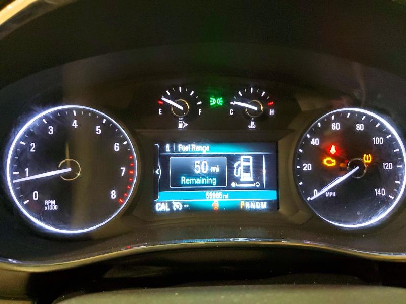 2017 Buick Encore VIN KL4CJASB6HB260220 COPART salvage auction — FRONT END, Pa - Certificate Of Salvage, sold $2,250 on 2026-07-31 (photo 9)