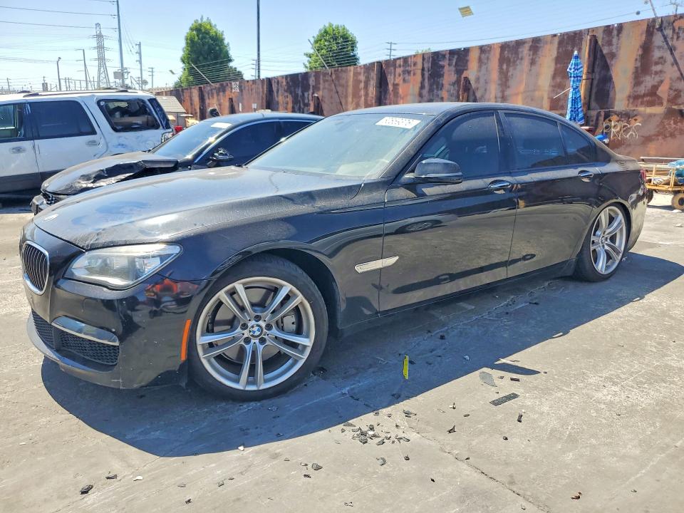 2013 BMW 7er VIN WBAYA8C59DC996616 COPART salvage auction — UNDERCARRIAGE, Ca - Dis/Dlr/Exp Only Clean Title, sold $600 on 2026-07-17 (photo 1)