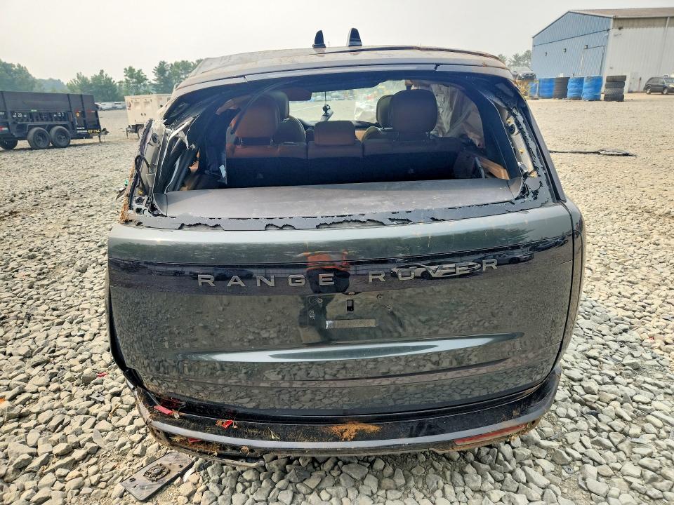 2025 Land rover RANGE ROVER VIN SALKP9FU1SA315110 COPART salvage auction — ROLLOVER, Nj - Cert Of Title-Salvage, sold $32,250 on 2026-09-14 (photo 6)