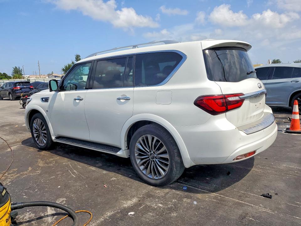 2018 Infiniti Qx80 VIN JN8AZ2ND8J9840434 COPART salvage auction — FRONT END, FL - CERT OF TITLE SLVG REBUILDABLE, sold $9,200 on 2026-07-20 (photo 2)