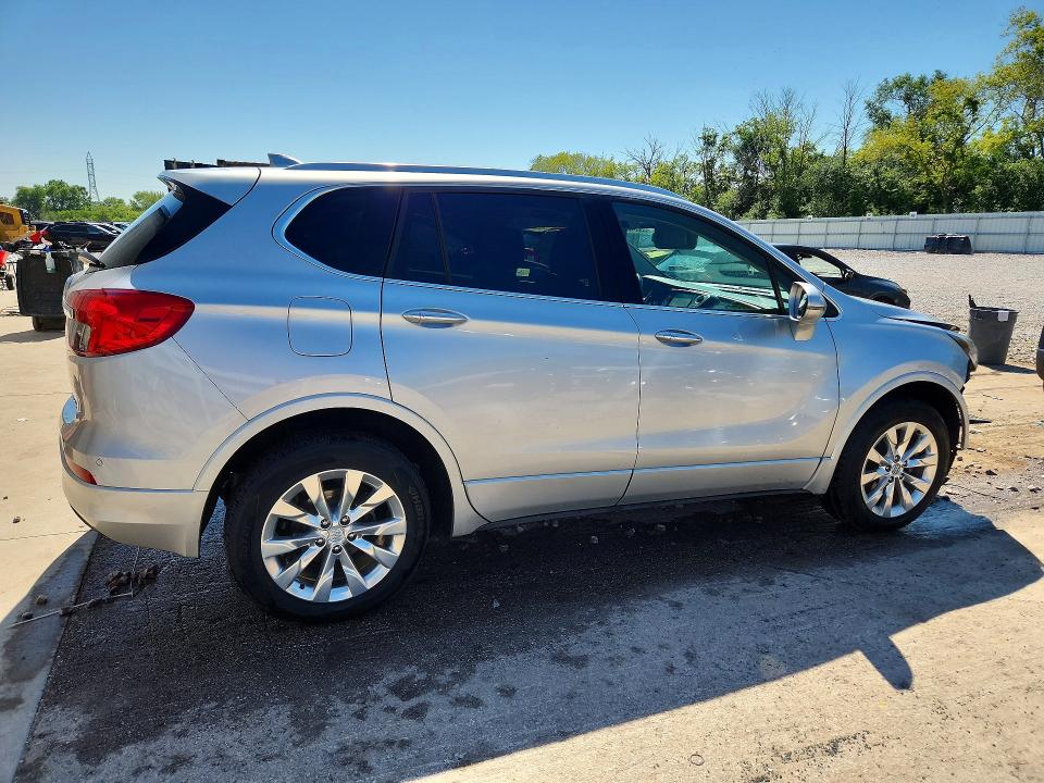 2018 Buick Envision VIN LRBFX2SA2JD005622 COPART salvage auction — FRONT END, Wi - Junked Vehicle Bill Of Sale, sold $525 on 2026-07-20 (photo 3)