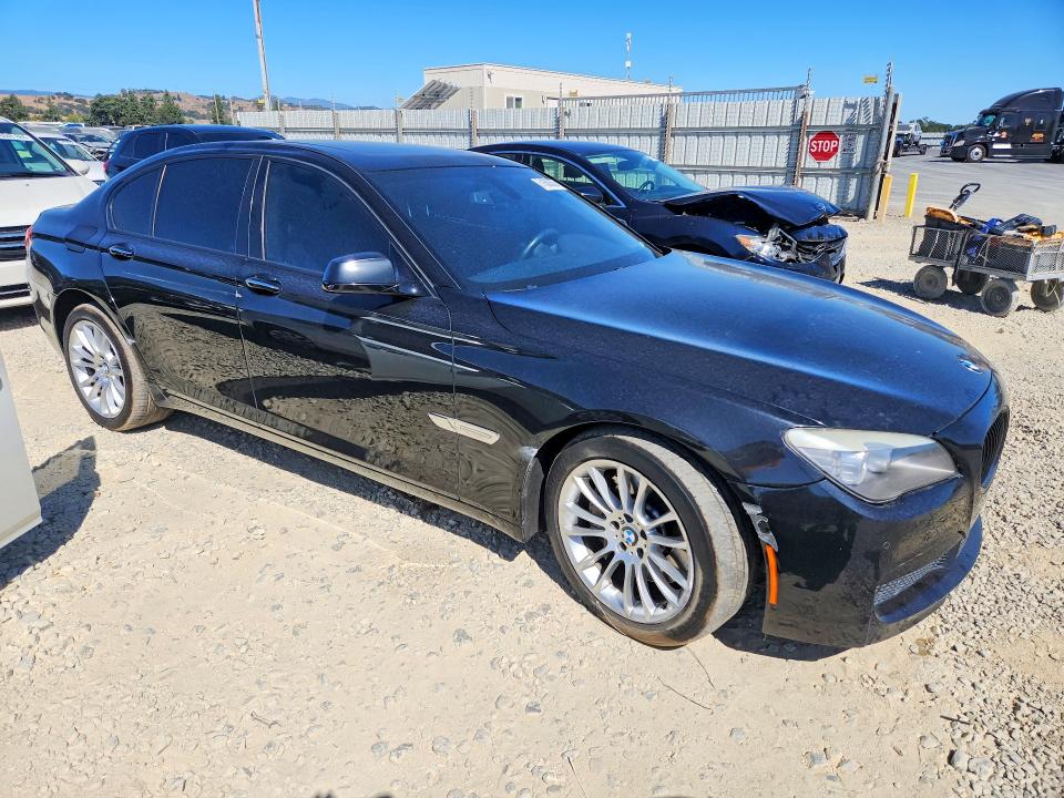 2010 BMW 7 series VIN WBAKA8C52ACY36000 COPART salvage auction — FRONT END, Ca - Salvage Certificate, sold $60 on 2026-07-30 (photo 4)